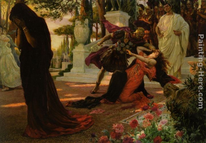 Georges Antoine Rochegrosse The Death of Messalina